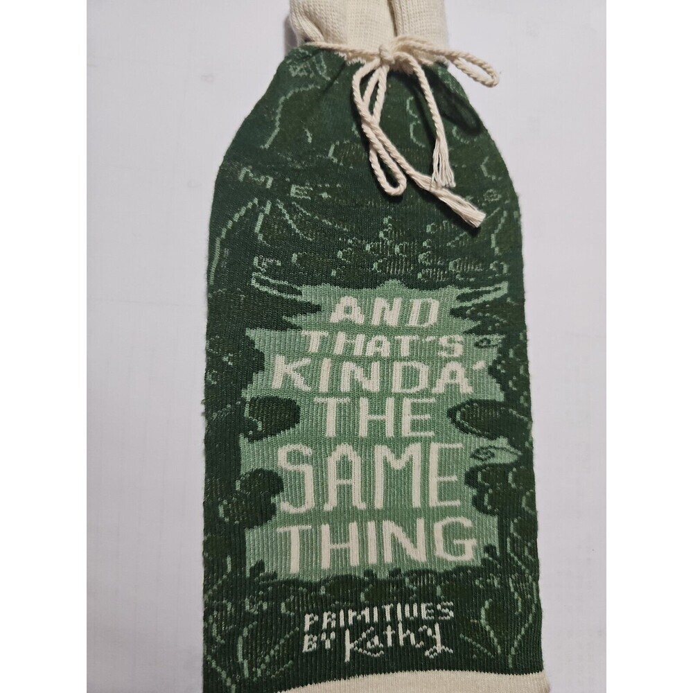 Wine/Alcohol Bottle Sock~"YOU CAN’T BUY HAPPINESS BUT YOU CAN BUY WINE"~Gift/Bag